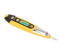 TIKATARER Stylo électrique, Testeur Haute Tension à Affichage Numérique Multifonctionnel, Détecteur de Tension avec Indicateur LED Bleu, Idéal pour Détecter le Courant AC DC 12-250 V
