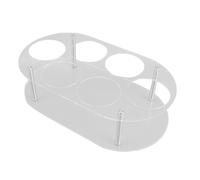 TIKATARER Support de de Bouteilles d'eau de 6 Tasses, étagère à Tasses pour Stanleys, Organisateur de Comptoir en Acrylique, Support de Rangement de Bouteilles avec 2 Panneaux, Idéal pour la