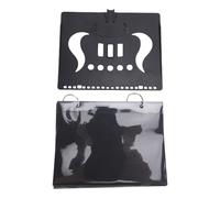 TIKATARER Support de Partitions de Musique avec 5 Feuilles en Plastique, Pupitre Portable Léger pour Saxophone, Clarinette, Flûte et Trompette, Idéal pour les étudiants et les Professionnels de