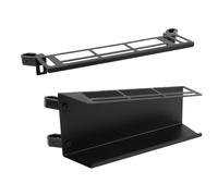 TIKATARER Support Porte-Outils, Support de Montage en Acier allié, de Rails en Aluminium pour Outils jusqu'à 2,8 Pouces, Idéal pour les Boîtes et les Systèmes de Stockage