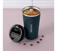 TIKATARER Tasse Isotherme Sous Vide pour Bureau à Domicile, 380 Ml ou 510 | Couvercle étanche, acier inoxydable, rétention du chaud et du froid, tasse de voyage pour une utilisation en extérieur