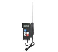 TIKATARER Thermomètre électronique Numérique Professionnel, Sonde Longue de 17 Cm pour Objets Liquides et à Haute Température, Commutateur Celsius Fahrenheit, Fonction Mémoire