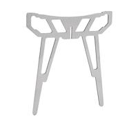 TIKATARER Trépied de Feu de Camp, Support de Brasero Extérieur en Acier Inoxydable avec Structure Pliable Amovible, pour la Cuisson des Grillades et des Barbecues de Camping