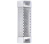 TIKATARER Tube de Fumée, en Acier Inoxydable BBQ Wood Pellet Tube Smoker Pellet Smoker Barbecue Générateur de Fumée Pipe de de pour Fumer pour Les Aliments Grillés à Chaud à Chaud (Longueur 15,4 cm