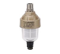 TIKATARER Vanne de Vidange D'Air comprimé, G1/2 Po Vanne de Vidange D'eau Translucide Vanne de Vidange de Filtre à Air Vanne de Vidange Automatique Purgeur Automatique de Liquide de