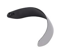 TIKATARER Visière de Casque de Moto, Visière à Vue Horizontale à 190 DegréS, Lentille en Polycarbonate Anti-buée et Anti-rayures avec Protection contre la Lumière du Soleil, Idéale pour AGV VISOR K5