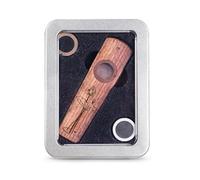 TIKATARER Wooden Kazoo, Wood Kazoo Musical Musical Instruments Instrument de Musique en Bois Partenaire de Guitare Accompagner pour la Fête Ukuléle Violon Clavier Piano Fête des Enfants (Bois de