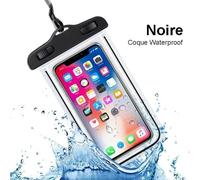 Tikawi Pochette Housse étanche Noire Universelle iPhone 8 Plus/X/XR/XR MAX/7/7 Plus Sony HTC Huawei Wiko Sac de Protection