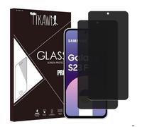 Tikawi x2 Verres trempés Anti-Espion 9H Samsung Galaxy S24 FE 5G (6.7') Protection Ecran Haute résistance [Anti-traces] - Film x2