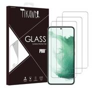 Tikawi x3 Verres trempés 9H Samsung S22 Plus Protection Ecran Haute résistance - [Anti-traces] - Film de protection x3