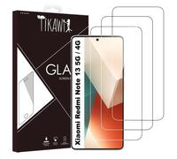 Tikawi x3 Verres trempés 9H Xiaomi Redmi Note 13 5G/4G Protection Ecran Haute résistance - [Anti-traces] - Potection en verre