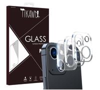 Tikawi x3 Verres trempés Caméra Arrière Iphone 14 (6.1') - 14 Plus Objectif Photo [Anti-Traces] [Anti-Rayures] Film de protection