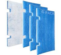 Tikfoam Filtre à climatisation de rechange pour grille d'aération Dometic, 35,6 x 19,1 cm, filtres à air de camping-car 3313107.103/3105012.003, [4 filtres] filtres AC