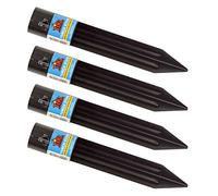 Tiki 1317144 Lot de 4 Accessoires pour Lampe Torche Noir