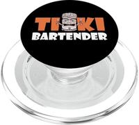 Tiki Bartender Boissons Tropicales Tiki Bar Island Hawaii PopSockets PopGrip pour MagSafe