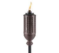 Tiki Brand Cabos Lampe Torche en métal Bronze 165 cm