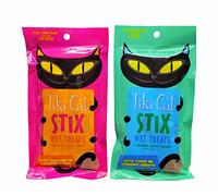 Tiki Cat Stix Lot de 2 sachets à portion unique - Mousse de thon et mousse de poulet (lot de 2)