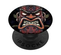 Tiki Dude en colère PopSockets PopGrip Adhésif