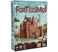 TIKI Editions FORTISSIMO ! Jeu de Cartes intergénérationnel, Simple et passionnant - Construisez Votre château - Idéal pour Travailler Votre mémoire et Les Connaissances en mathématiques des Enfants