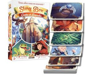 TIKI Editions Story Box Contes et Légendes - Jeu de Société - Version Française pour Toute la Famille | Ambiance coopératif | 2-8 Joueurs