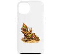 Tiki Girl Beach Chill Coque pour iPhone 13