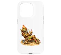 Tiki Girl Beach Chill Coque pour iPhone 15 Pro