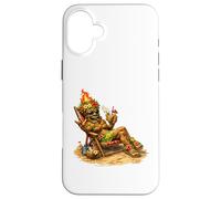Tiki Girl Beach Chill Coque pour iPhone 16 Plus