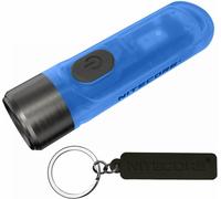 Tiki Gitd Lampe De Poche Usb-C Rechargeable Avec Porte-Clés Edc Bleu 300 Lumens