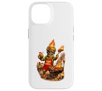 Tiki Man King of The Grill Shirt - Funny Island BBQ Tiki Art Coque pour iPhone 14