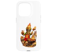 Tiki Man King of The Grill Shirt - Funny Island BBQ Tiki Art Coque pour iPhone 15 Pro