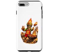 Tiki Man King of The Grill Shirt - Funny Island BBQ Tiki Art Coque pour iPhone 7 Plus/8 Plus