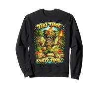 Tiki Man - Party Time Tropical Luau Sweatshirt