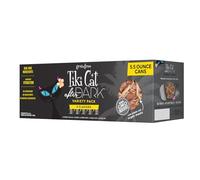 TIKI PETS Cat After Dark Lot de 8 boîtes de nourriture humide en conserve sans céréales avec viandes d'organes pour chats et chatons 155,9 g