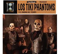 Los Tiki Phantoms – Y El Enigma Del Tiempo – Vinyle LP (Lava orange/noir)
