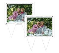 Tikitup Cadre photo étanche pour tombe, décoration pour cimetière, cadeau commémoratif, cadeau de condoléances, cadre photo pour animal domestique, décorations de cimetière