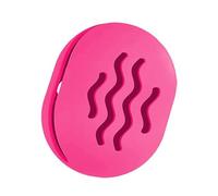 TIKIUKI Makeup Sponge Holder Makeup Holder Beauty Blender Bolder Makeup Silicone Makeup Sponge Case Breathable Make Up Sponge Case Makeup Bag Essentials Suitable for Business or Travel（Rose）