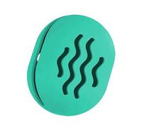 TIKIUKI Porte-éponge de Maquillage en Silicone Incassable, Étui Respirant pour Voyage et Affaires (Vert)