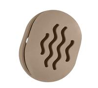 TIKIUKI Porte-éponge de maquillage Porte-maquillage Beauty Blender Bolder Makeup Silicone Makeup Sponge Case Breathable Make Up Sponge Case Makeup Bag Essentials Suitable for Business or Travel（Khaki）