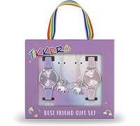 Tikkers Filles Analogique Quartz Montre avec Bracelet en Silicone ATK1078