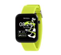 Tikkers Kids Series 13 Montre Intelligente avec Moniteur de Fitness, réveil, Appareil Photo, Connexion GPS, Moniteur de fréquence Cardiaque, Compteur de Pas, écran Tactile, Bracelet en Silicone Vert