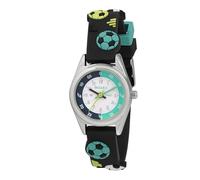 Tikkers Montre analogique 3D pour apprendre à lire l'heure avec bracelet en silicone Bleu marine, Noir , Sport