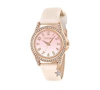 Tikkers Filles Analogique Quartz Montre avec Bracelet en Polyuréthane TK0203