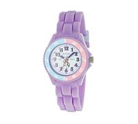 Tikkers Filles Analogique Quartz Montre avec Bracelet en Silicone TK0147