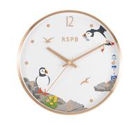Tikkers RSPB Horloge murale à cadran imprimé macareux