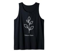 Tikkun Olam Hebrew Heal Nations du monde Earth Shalom Débardeur