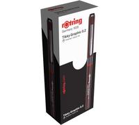 Tikky Graphic Stylos Feutres À Dessin 0,20 Mm Encre Noire Boîte De 12