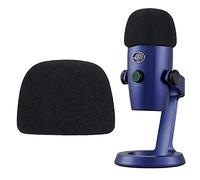 Tikmobre Nano Filtre anti-pop professionnel en mousse pour microphone à condensateur Blue Yeti Nano