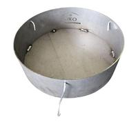 TiKo-Design Brasero pour tonneau à feu, insert à charbon de bois, insert pour tonneau à feu, insert pour plaque de cuisson pour tous les types de tonneaux de feu jusqu'à 60 cm de diamètre