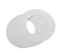 TIKODIDA 12 Feuilles de Tapis Chauffant en Papier Ciré 14oz Standard pour Chauffe-cire, Anneaux Jetables Polyvalents pour Salons Professionnels et Usage Domestique