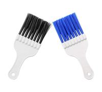 TIKODIDA 2 Pièces Brosse de Nettoyage pour Serpentin de Réfrigérateur, Nettoyant pour Condenseur, Plastique, Entretien et Nettoyage des Serpentins Fridges, Portable